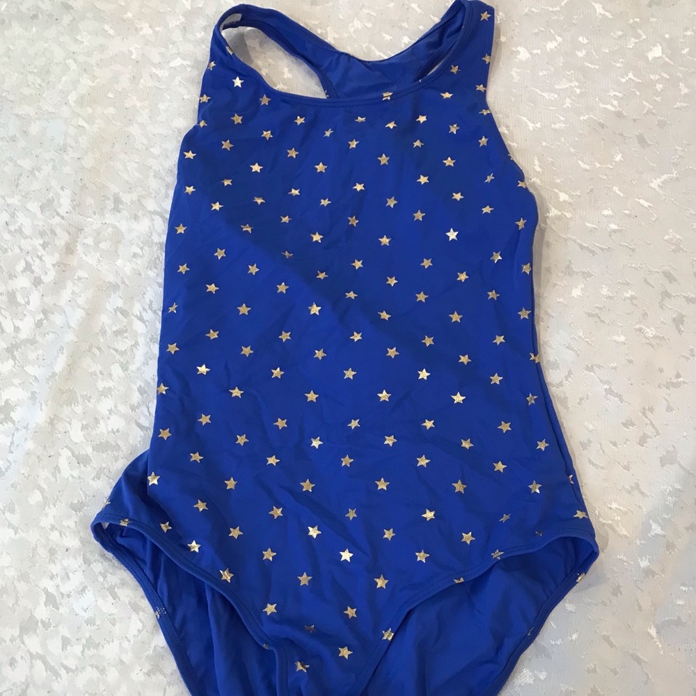 Boden Blue Star-Patterned Swimsuit NWOT